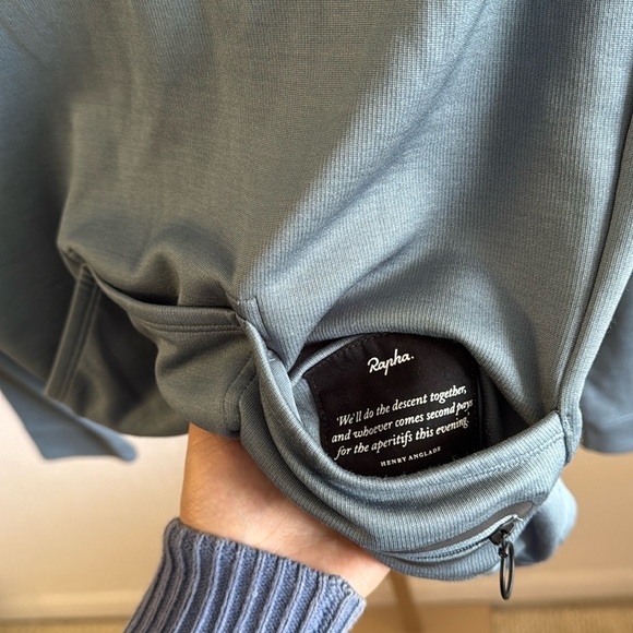 Rapha Long Sleeve Cycling Jersey - blue - Picture 11 of 12